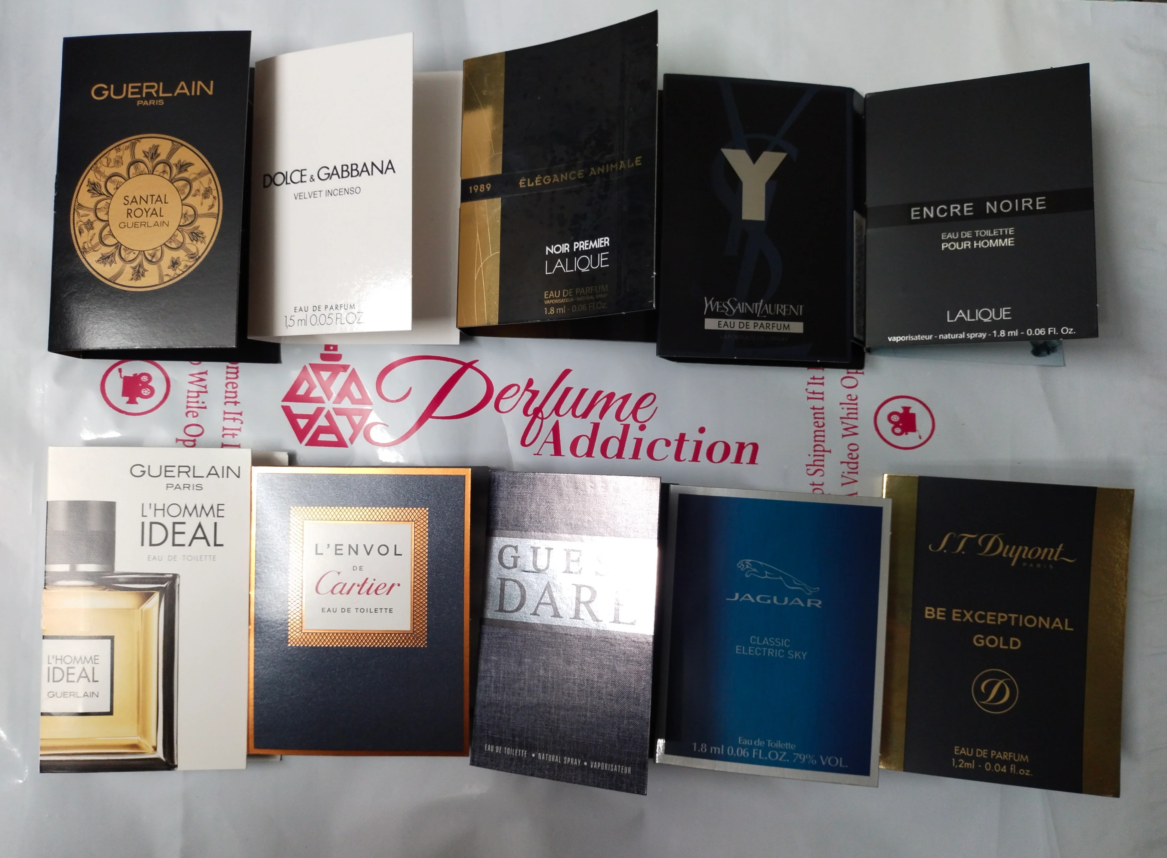 10 Designer Perfume Samples for Men - Mini Vials - Image 3