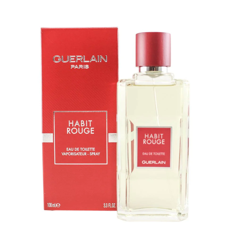 Guerlain Habit Rouge Eau De Toilette 100ml for Men