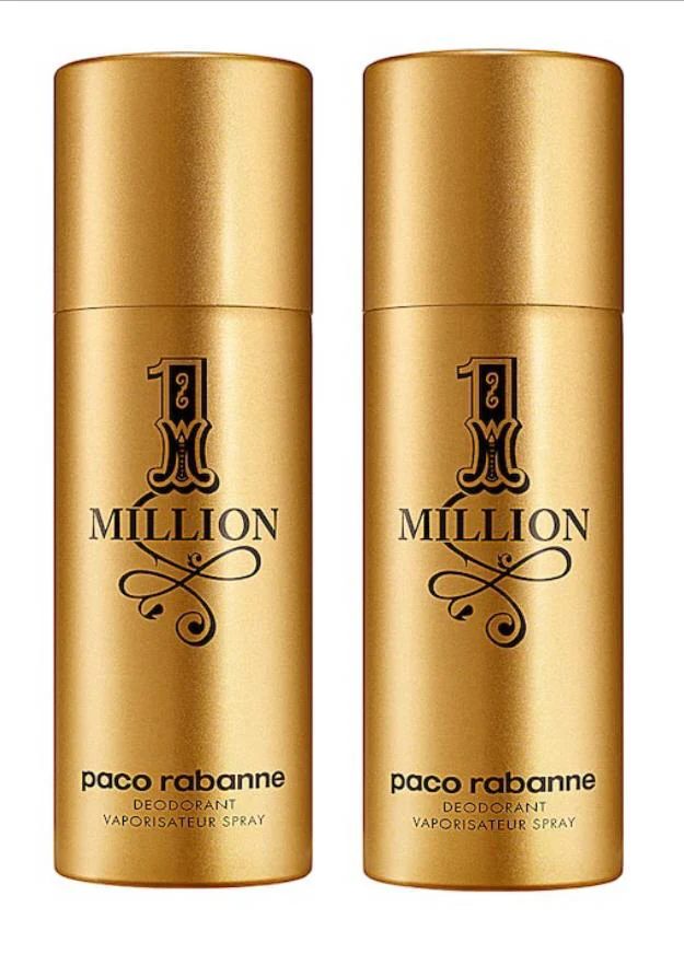 Paco Rabanne 1 Million Deodorant (Combo Pack of 2)
