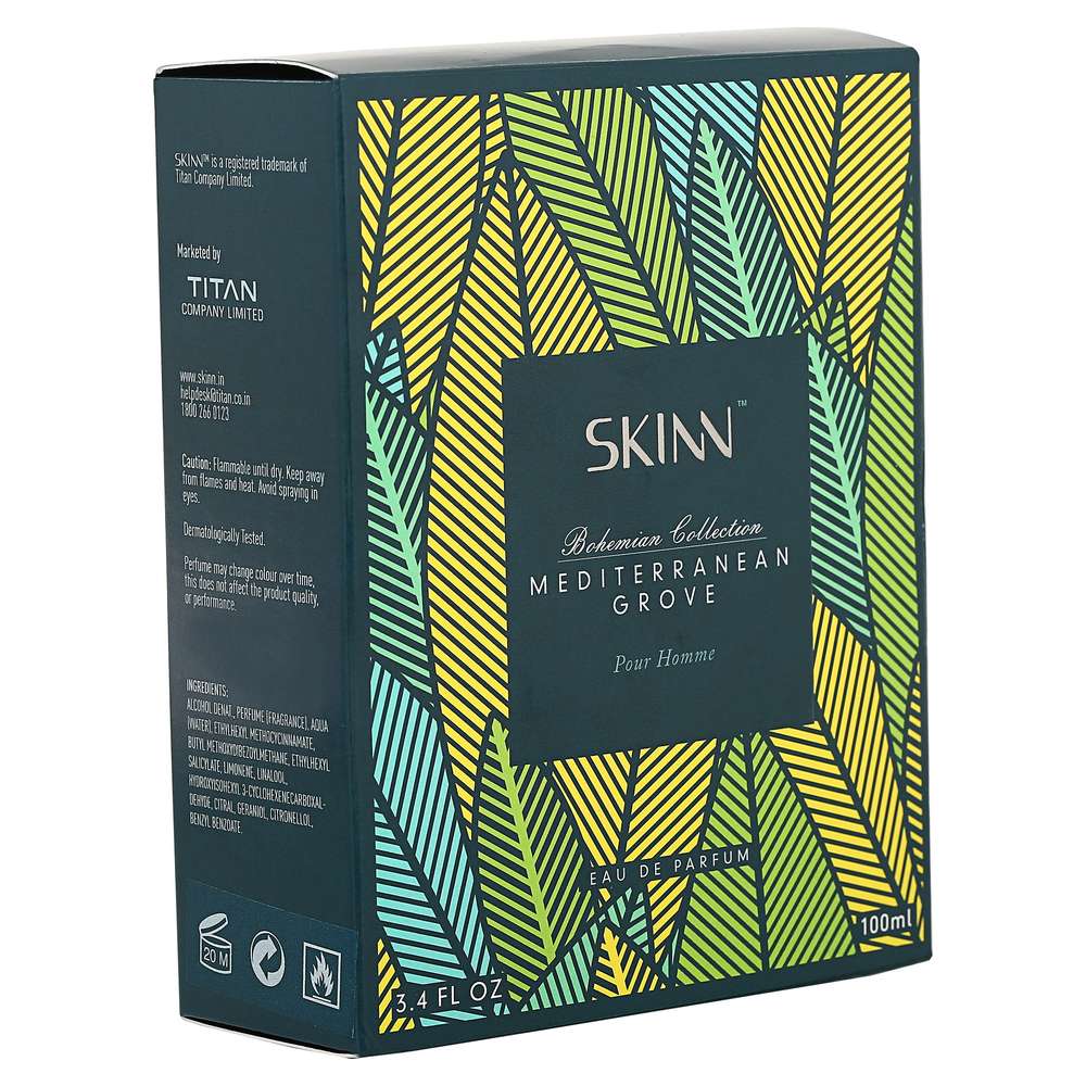 Titan Skinn Mediterranean Grove EDP 100ml for Men - Image 2