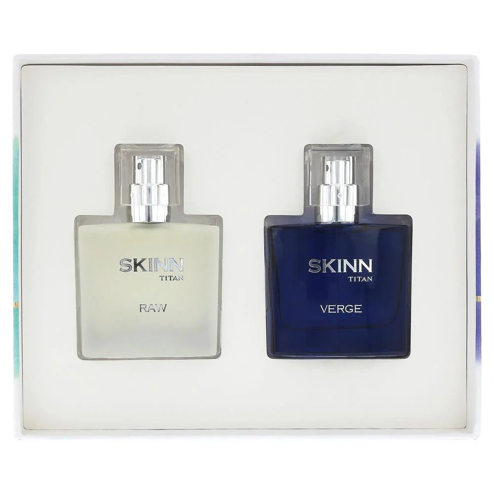 Titan Skinn Verge and Raw Gift Set EDP 50ml (25ml x 2) - Image 2