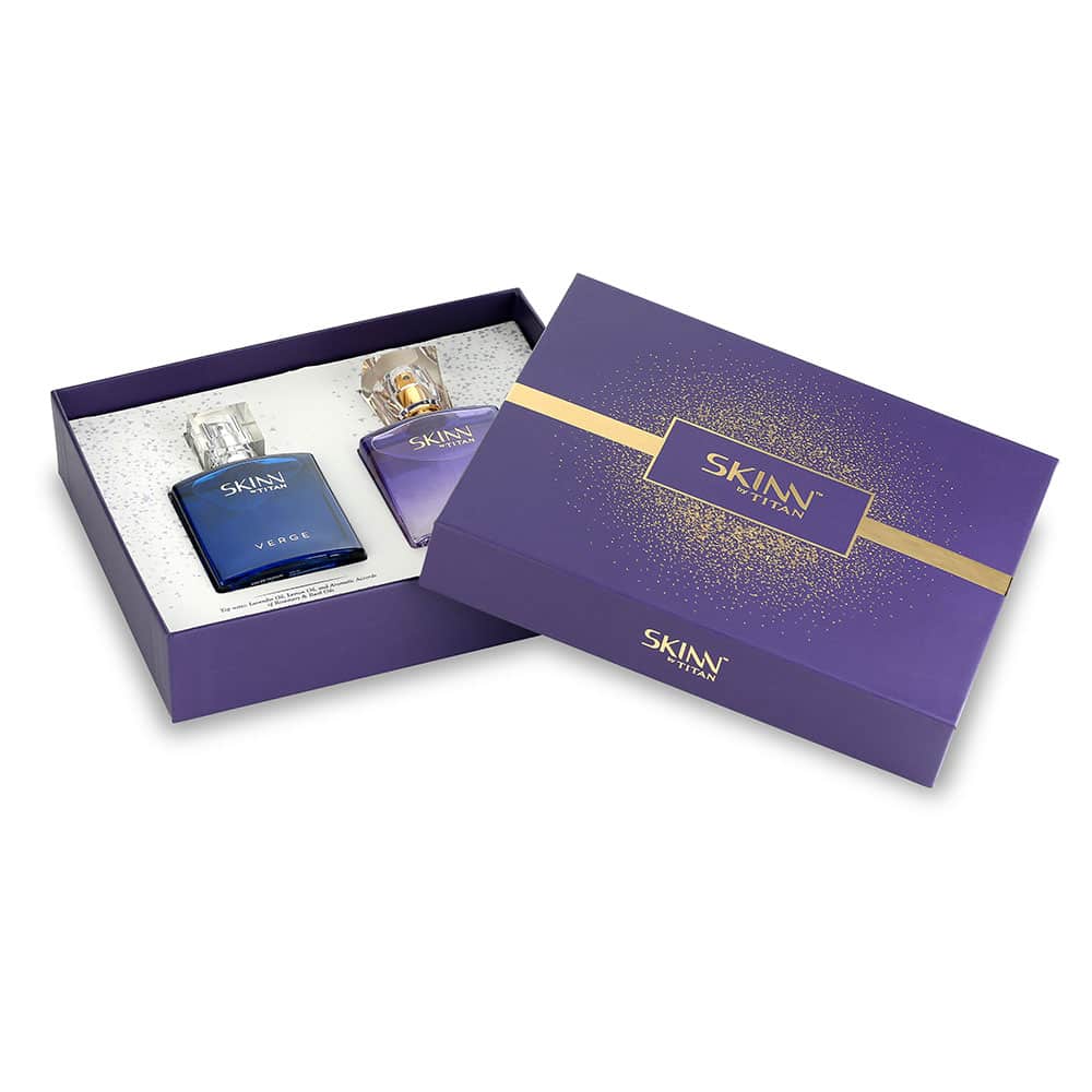 Titan Skinn Verge and Sheer Gift Set EDP 50ml (25ml x 2) - Image 2